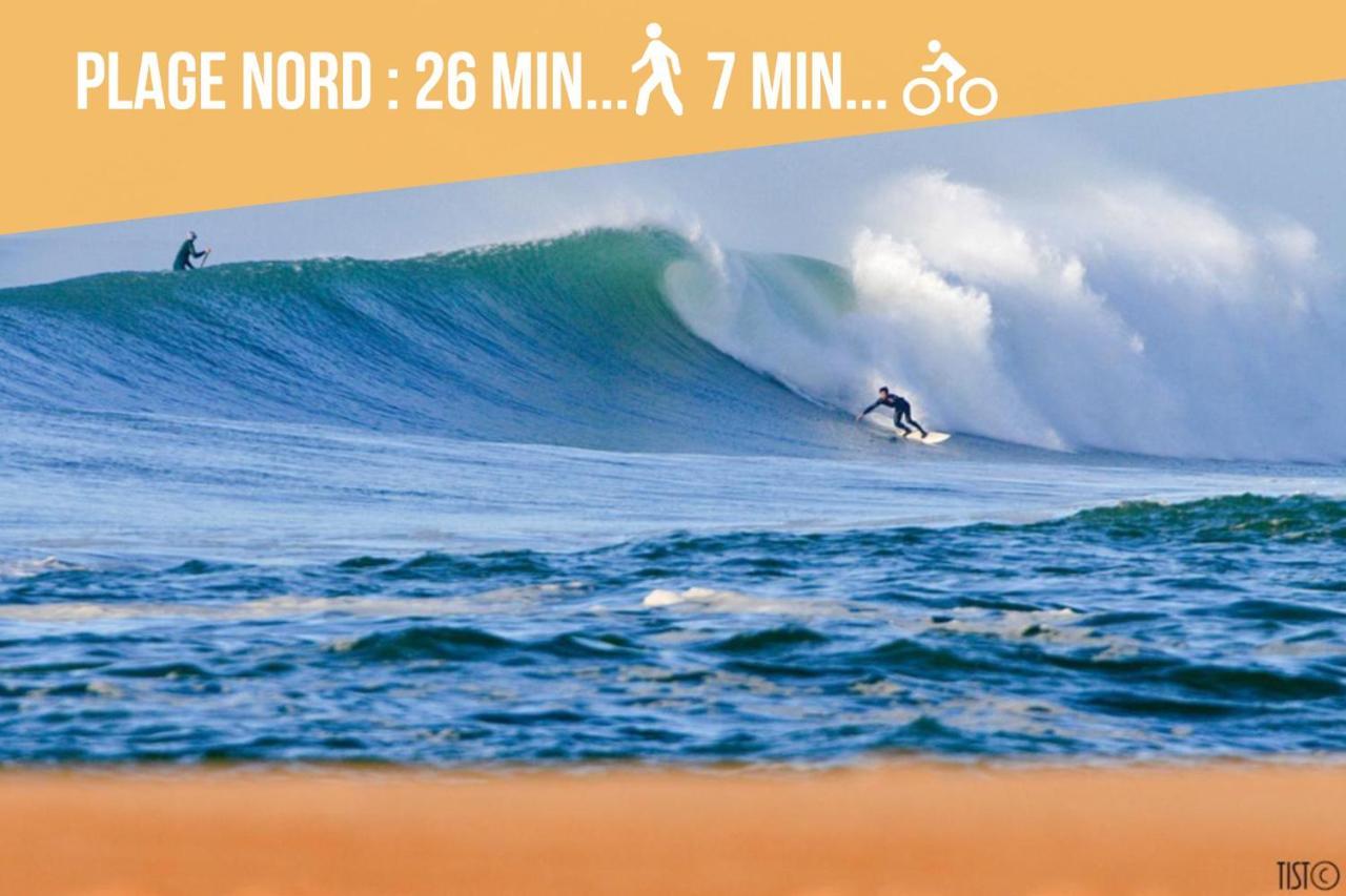 * Hossegor * Plage 100M * Vue Sur Les Pins *Surf Soorts-Hossegor Exterior photo